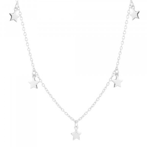 Five Star Necklace in 925 sterling silver