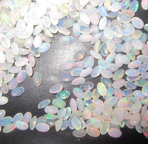 5x3 Ethiopian opal faceted oval