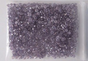 Amethyst Zercon Round faceted
