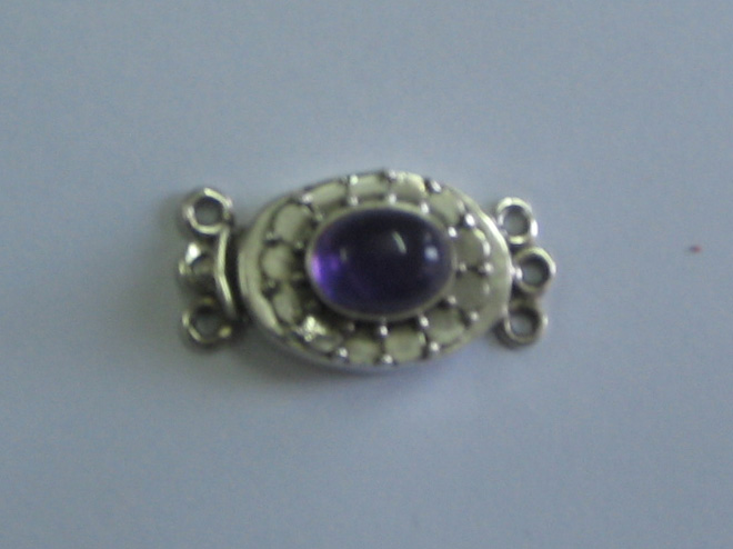 Clasp with Amethyst