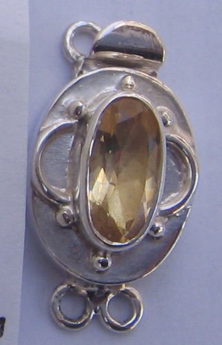 Clasp With Citrine