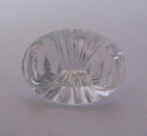 Cristal Oval lagar back Concave Cut