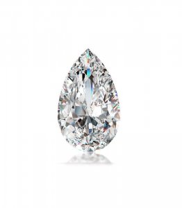 Diamond fancy Pear faceted
