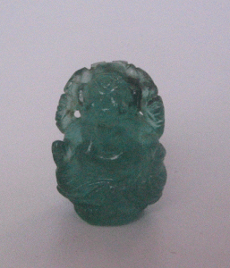 Emerald Lord Ganesh Figure
