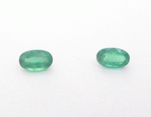 Emerald Oval faceted