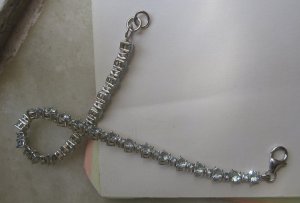 Gold Bracelet With Aquamarine