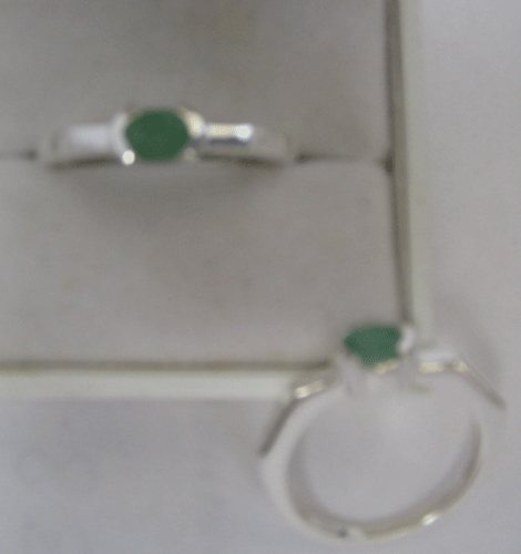 Gold Ring With Emerald