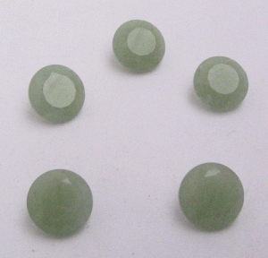 Green Quartz Round faceted