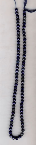 Lapis Lazuli plain rd. gem beads