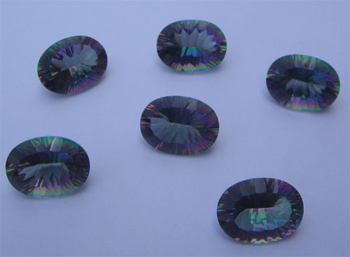 Mystic Quartz 13x18 oval cut gem stone