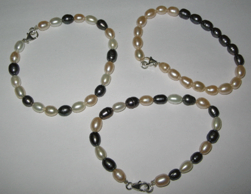 Pearl Rice shape bracelets