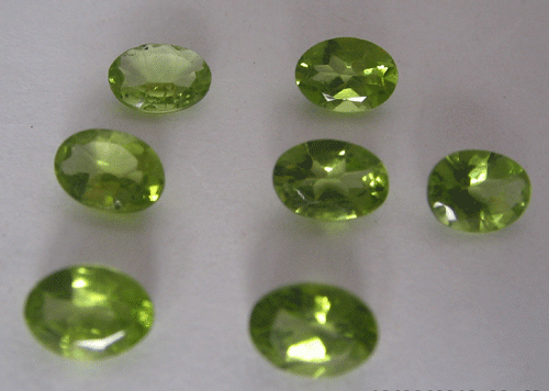 Peridot Oval faceted