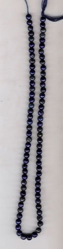 Plain rd. beads Lapis