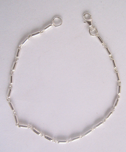 Plain Silver Bracelet