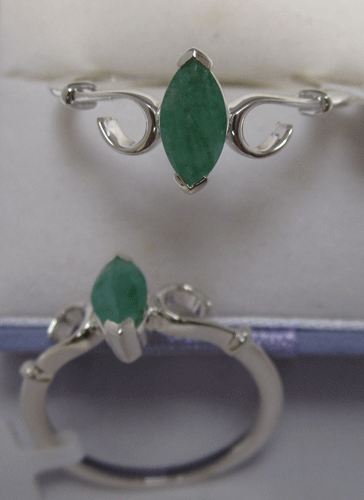 Ring With Emerald