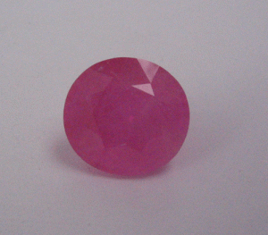 Ruby Round faceted