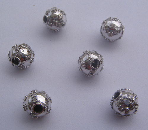 gold diamond beads